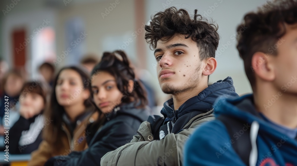 Young Students in a Classroom Young Students in a Classroom