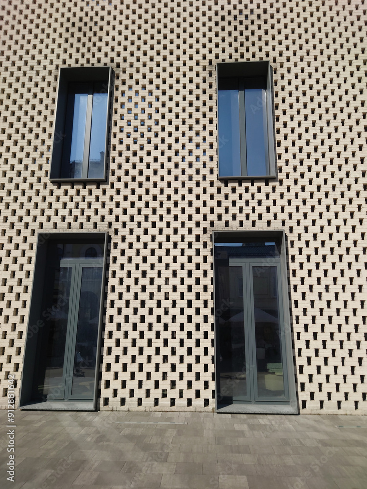 Exterior view of a non-residential building