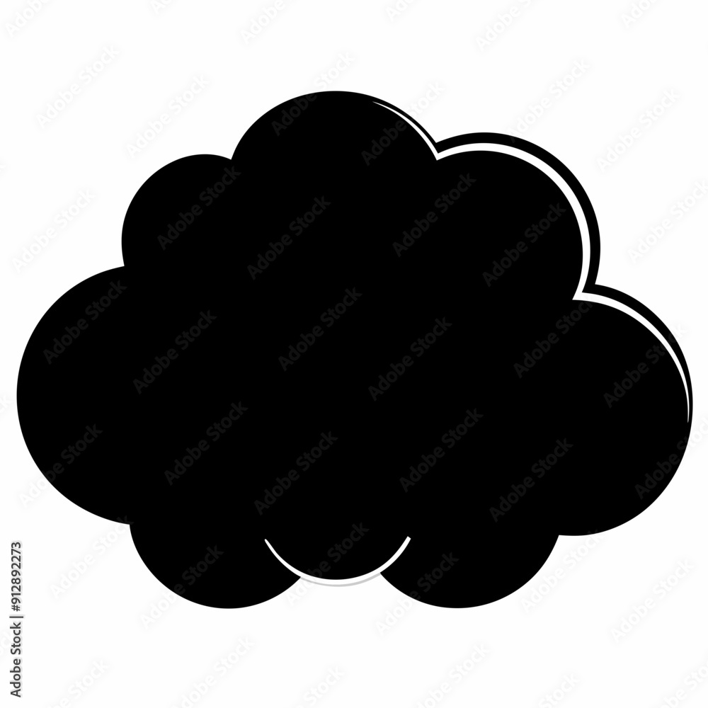 cloud computing icon on white background cloud computing icon on white background