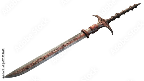 PNG Sword weapon dagger blade.