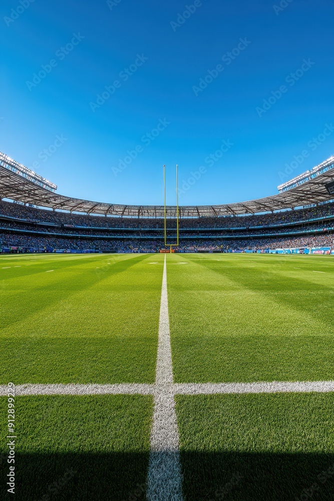 Fototapeta premium Football Stadium Day
