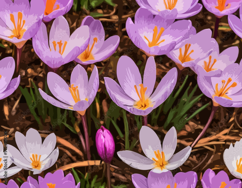 Colchicum autumnale, commonly known as autumn crocus, meadow saffron, or naked ladies
Colchicum autumnale, commonly known as autumn crocus, meadow saffron, or naked ladies