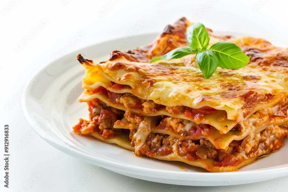 Lasagna with Basil. Lasagna with Basil.