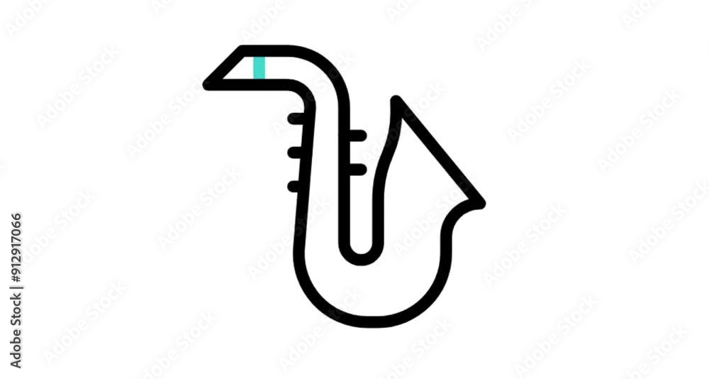 saxophone style icon saxophone style icon