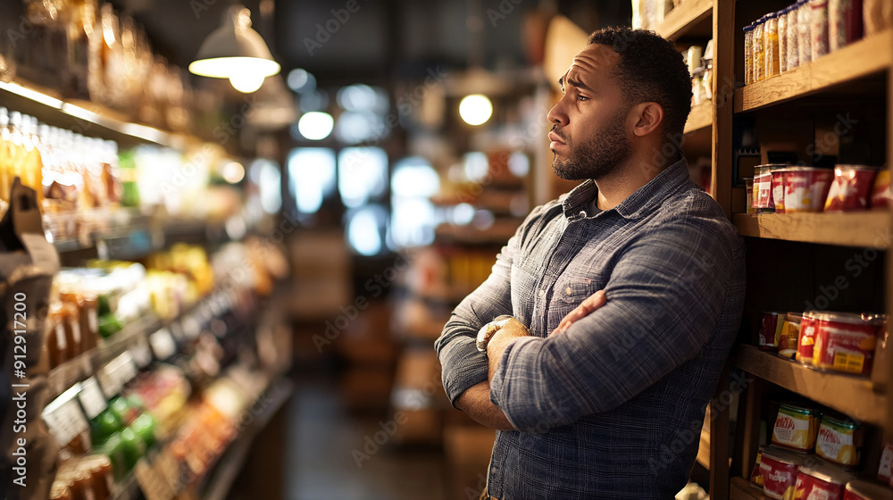 Business owner concerned about recession impacts Business owner concerned about recession impacts