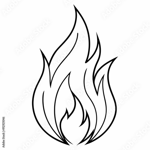 Fire line art