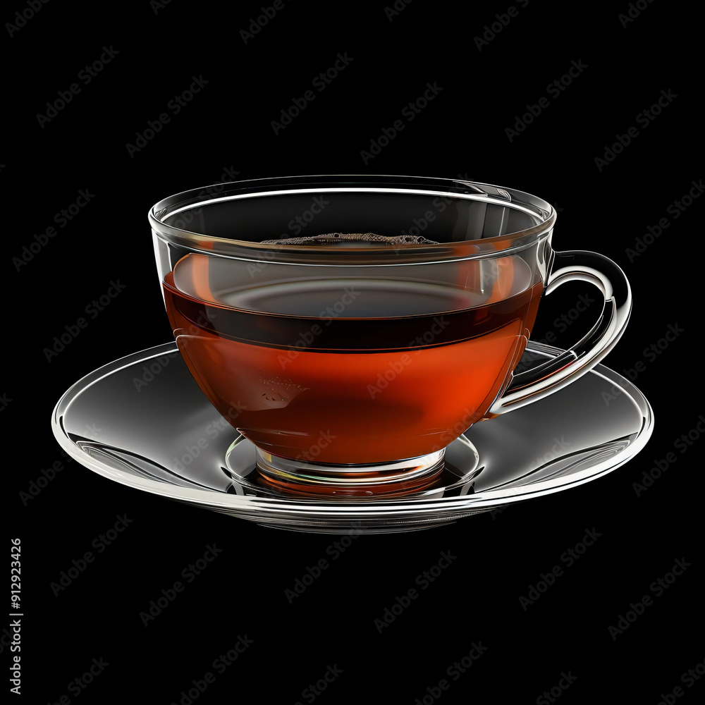 Cup of Tea with Saucer. Cup of Tea with Saucer.