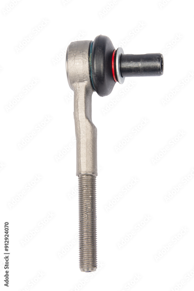 new suspension arm of a vehicle on a white background. New suspension lower control arm of a vehicle, isolated on white background new suspension arm of a vehicle on a white background. New suspension lower control arm of a vehicle, isolated on white background