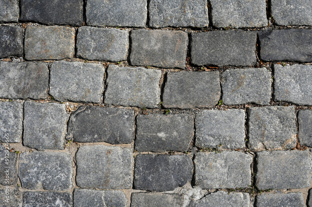 Old ancient road by cobblestone as background Old ancient road by cobblestone as background