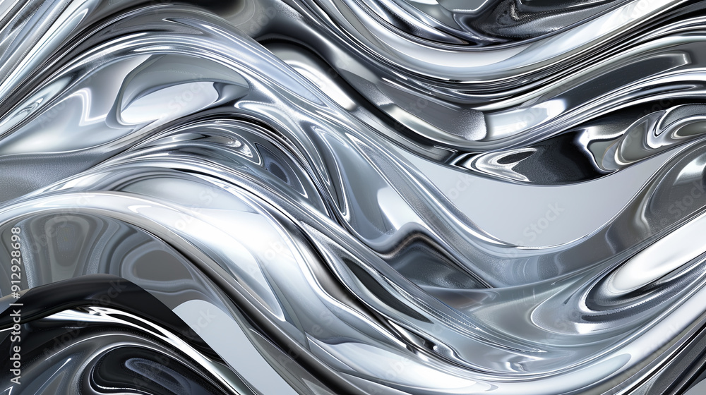 Liquid silver metallic waves background abstract modern fluid art luxury reflection chrome metallic Liquid silver metallic waves background abstract modern fluid art luxury reflection chrome metallic