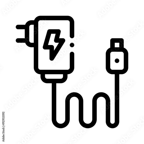 adapter line icon