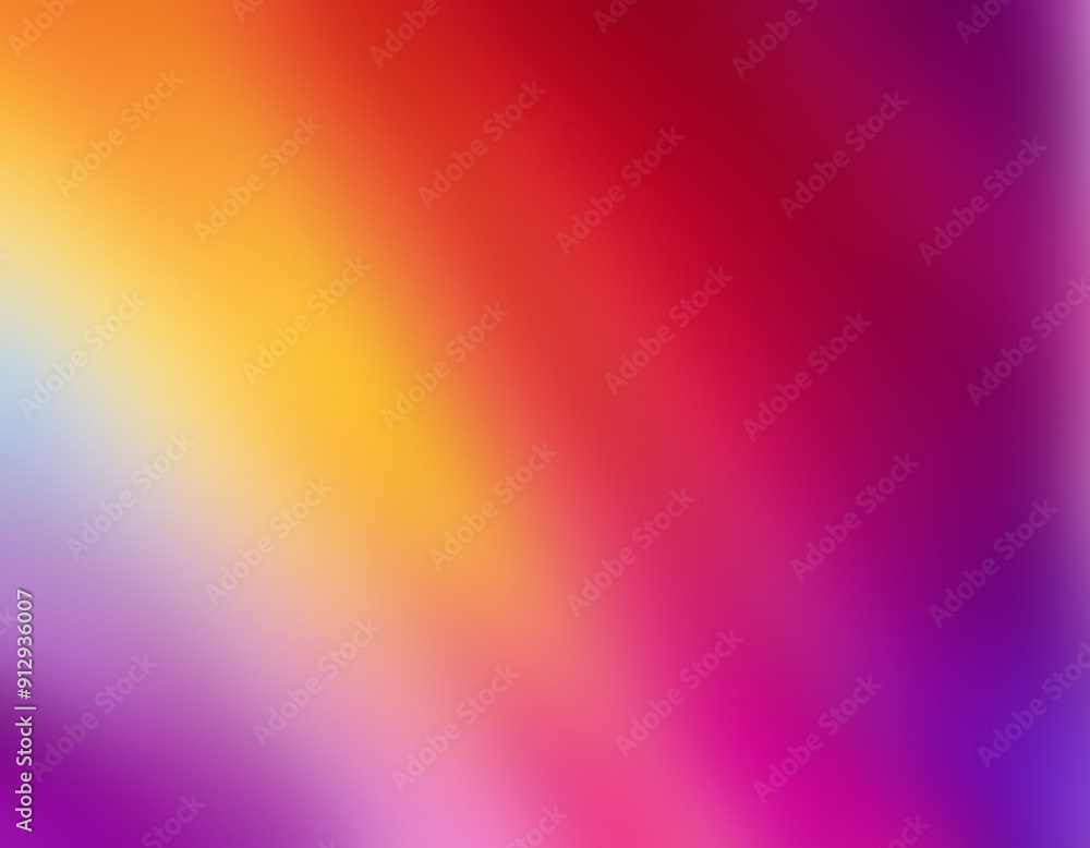 Obraz premium Abstract blurred bright warm colors gradient background