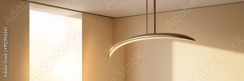 warm light highlights the modern designs, with ample space left in the background for further