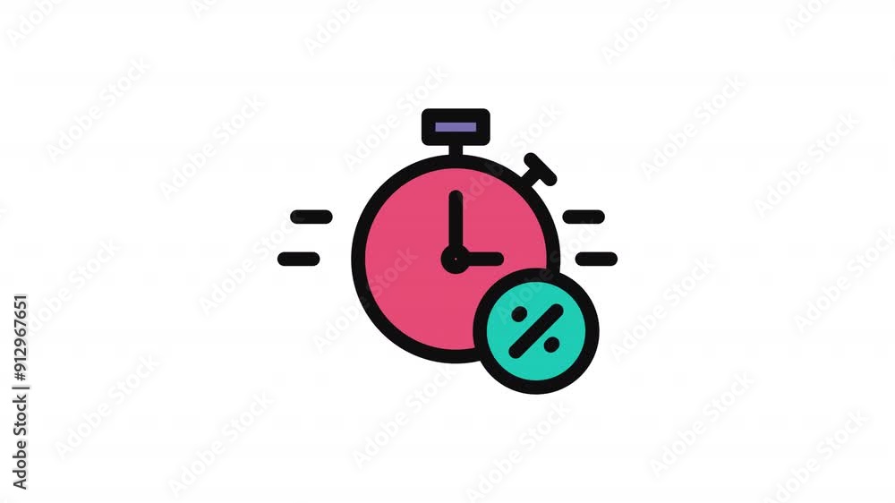 Stopwatch Icon Animation Stopwatch Icon Animation