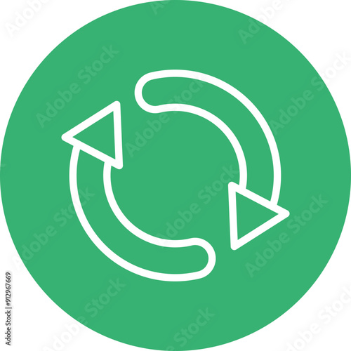 Repurpose Vector Line White Circles Multicolors