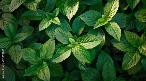 green leaf background