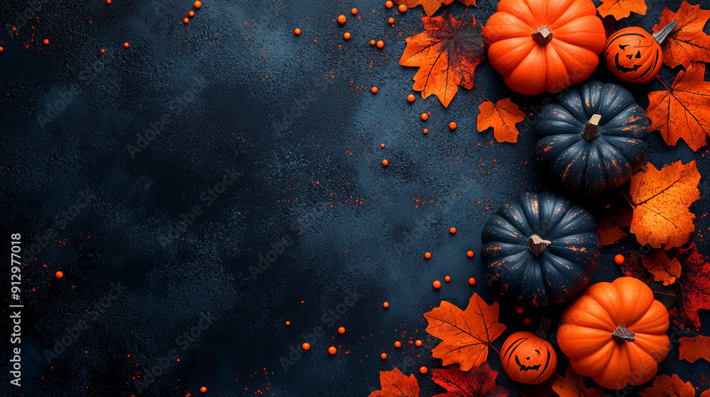 Halloween concept background pumkins Halloween concept background pumkins