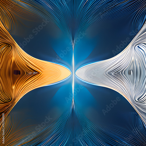 Energy of Color. Created with Generative AI technology