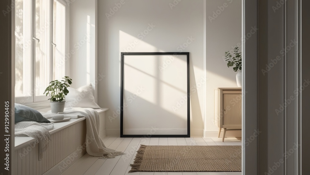 Aesthetic Frame mockup for poster Aesthetic Frame mockup for poster