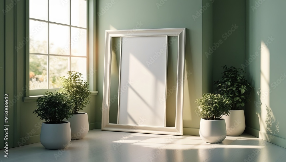 Aesthetic Frame mockup for poster Aesthetic Frame mockup for poster