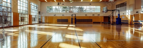 contemporary school gym photo