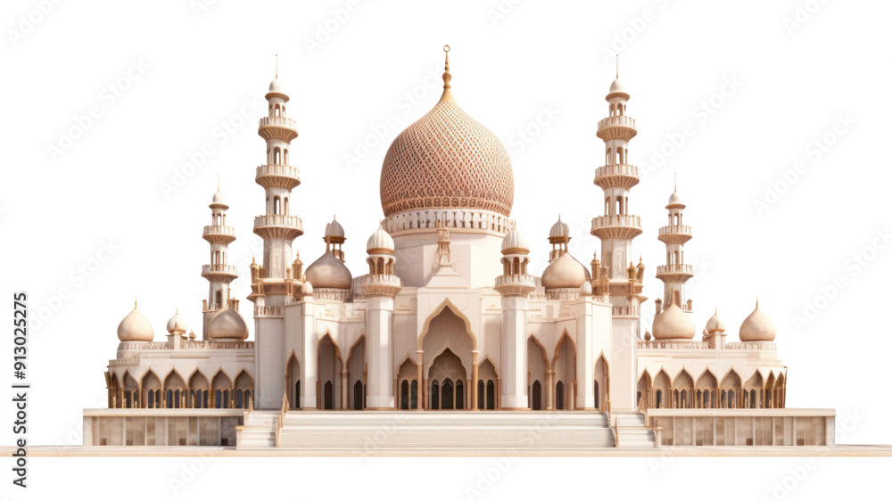 Obraz premium PNG Architecture building dome caravanserai.