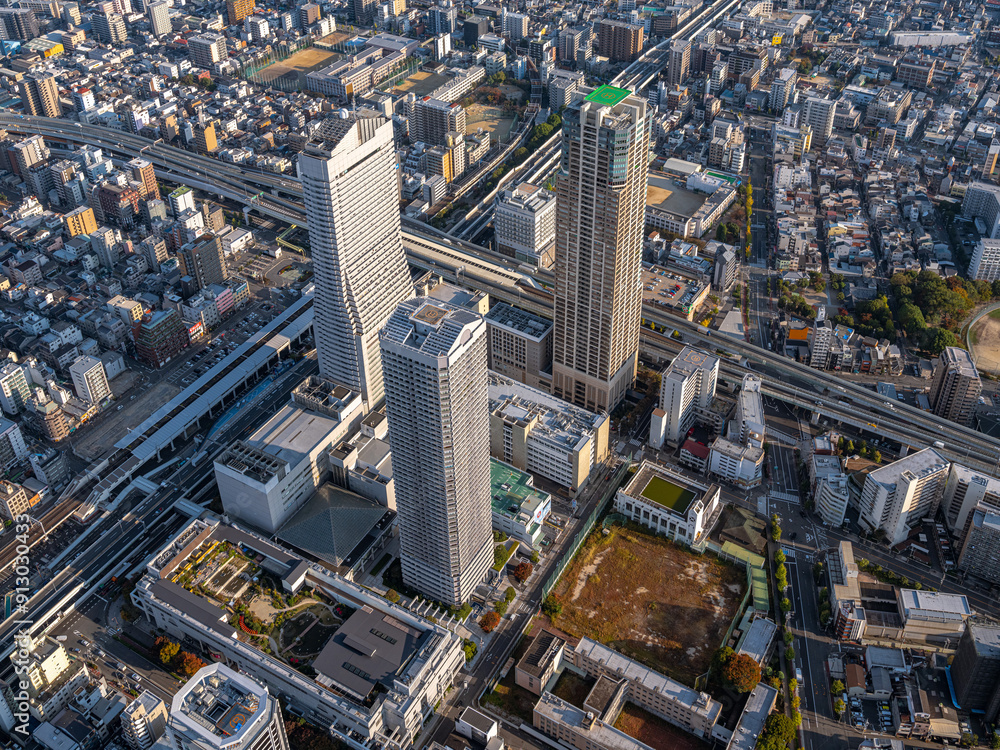Fototapeta premium 大阪弁天町駅