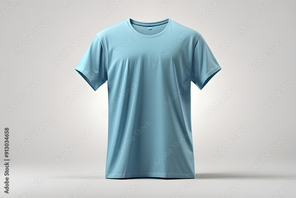 Modern t-shirt isolated on white Modern t-shirt isolated on white