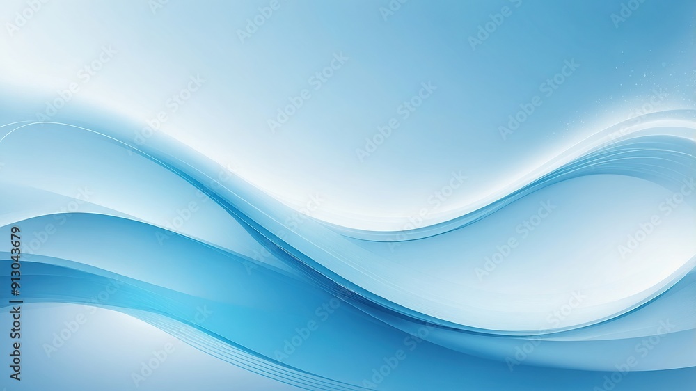 Serene Blue Background Serene Blue Background