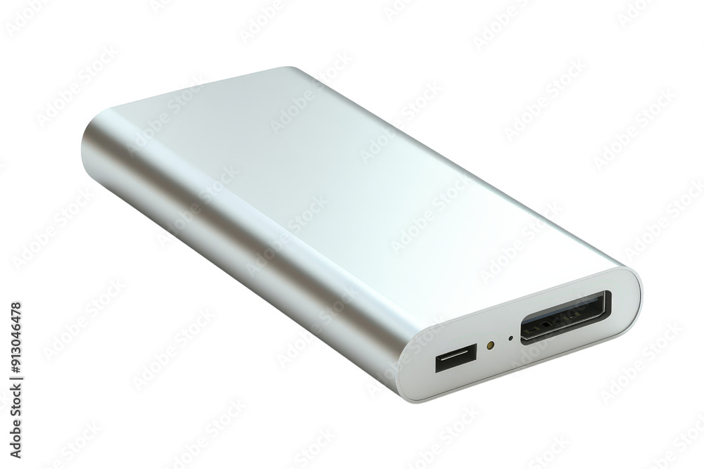 A sleek, portable power bank designed for charging devices on the go, featuring multiple output ports and a modern finish. A sleek, portable power bank designed for charging devices on the go, featuring multiple output ports and a modern finish.