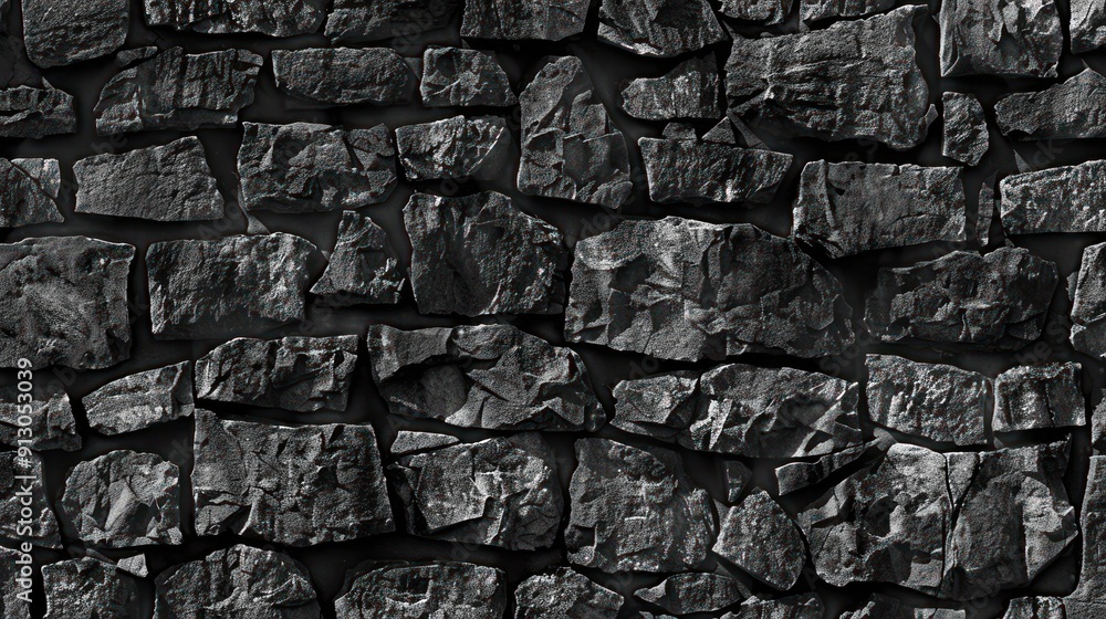 Fototapeta premium Gray Stone Wall Texture