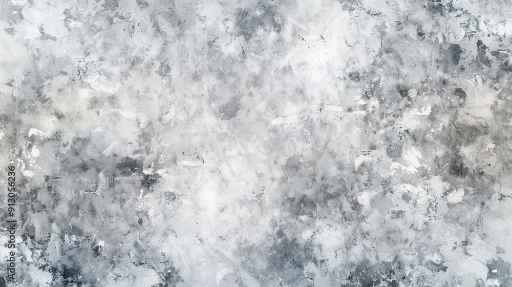 Abstract white and gray blurred painting with soft textures Abstract white and gray blurred painting with soft textures