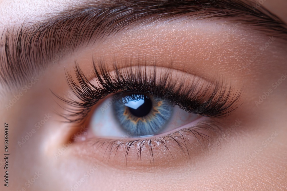 Fototapeta premium Lash Extensions