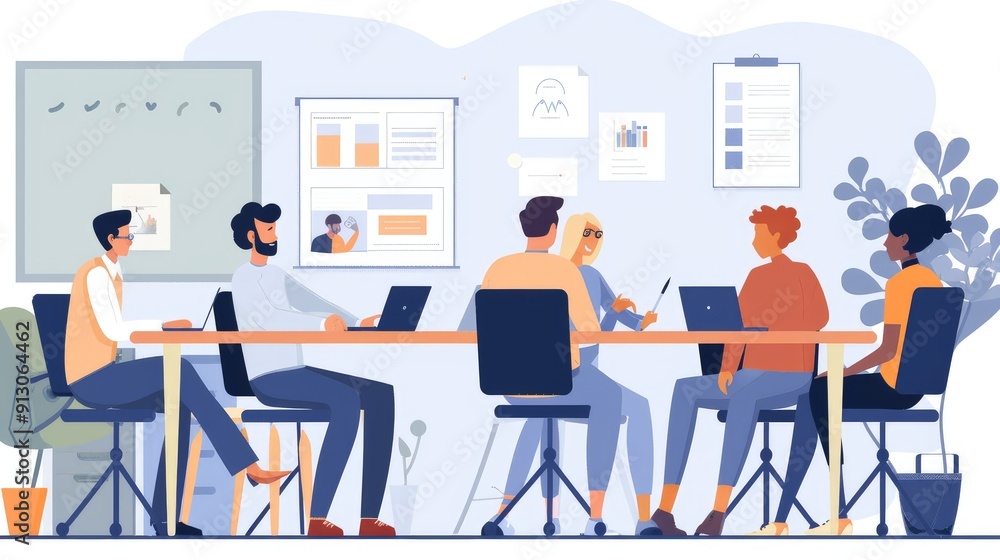 business people in a meeting room business people in a meeting room