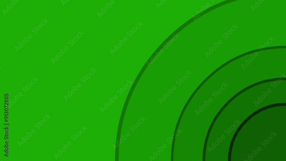 Green gradient abstract dynamic motion background with minimal circular shapes. Loop animation Green gradient abstract dynamic motion background with minimal circular shapes. Loop animation