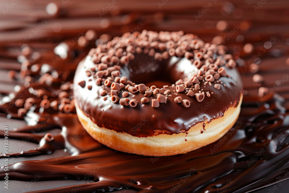 chocolate donut chocolate donut