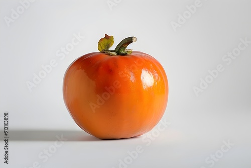 tomato on a yellow background