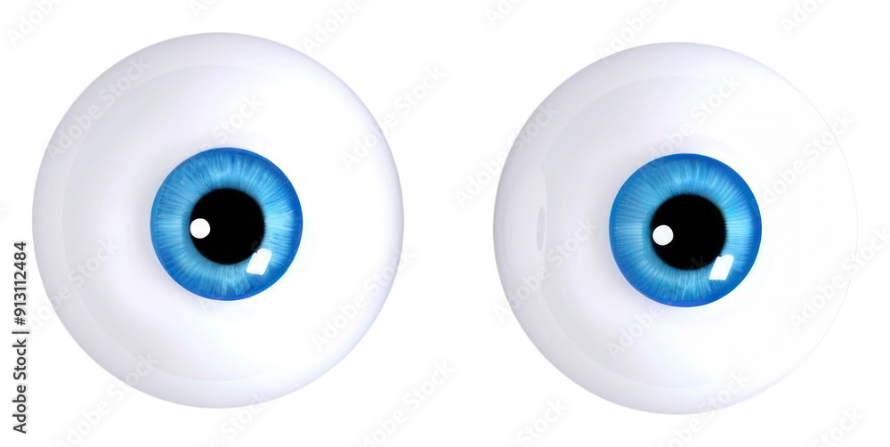 PNG Blue eyes isolated white background PNG Blue eyes isolated white background