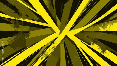 Wallpaper Mural Abstract band tape yellow grunge animated brutal comics style composition background Torontodigital.ca