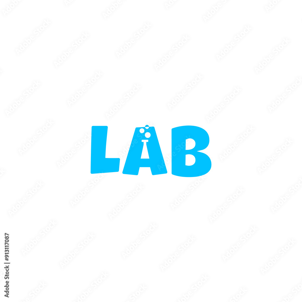 Lab wordmark logo design Lab wordmark logo design