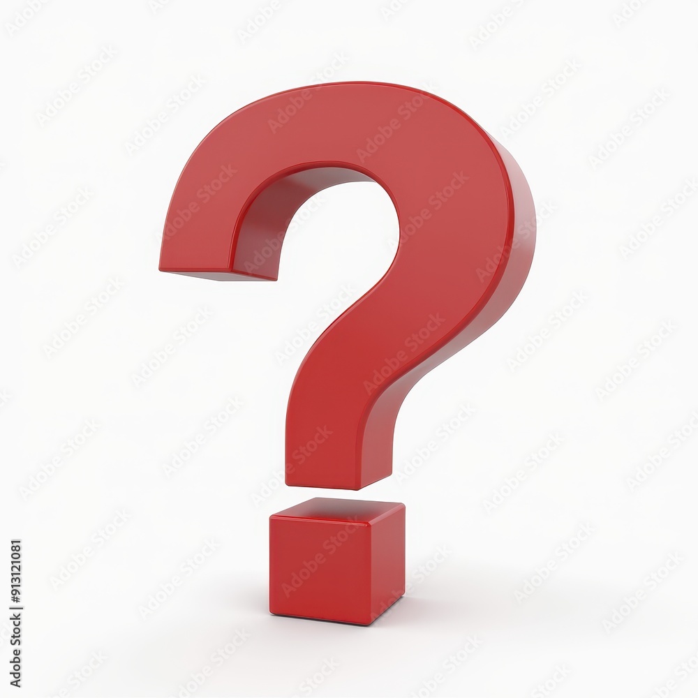 Question mark shaped 3D icon design. Ask, help, support concept symbol illustration. Question mark shaped 3D icon design. Ask, help, support concept symbol illustration.