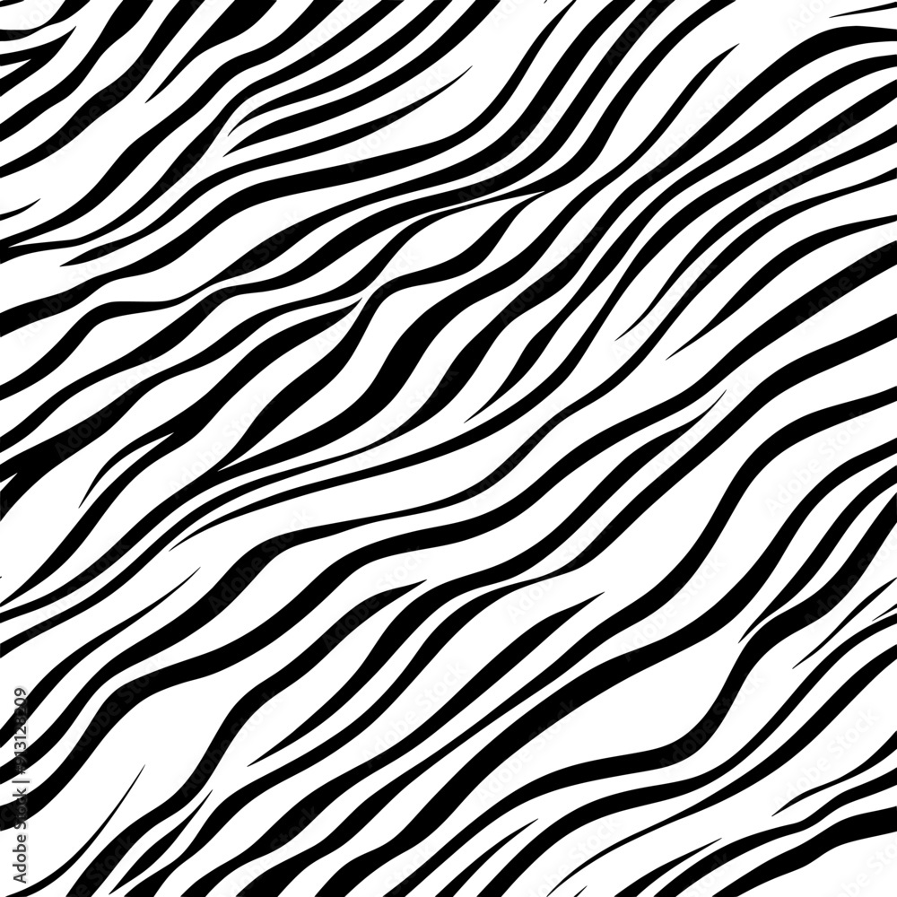 Series of wavy lines in a diagonal pattern on a rectangular plane, seamless pattern vector Series of wavy lines in a diagonal pattern on a rectangular plane, seamless pattern vector