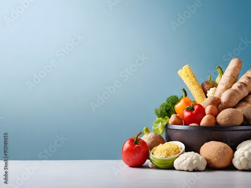 Concept of world safety food day with copy space