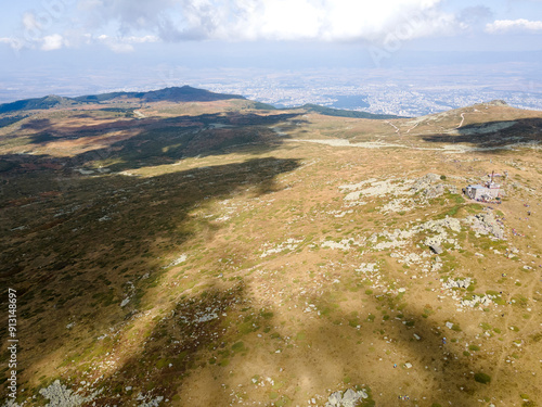 Vitosha Mountain near Cherni Vrah peak,Bulgaria photo