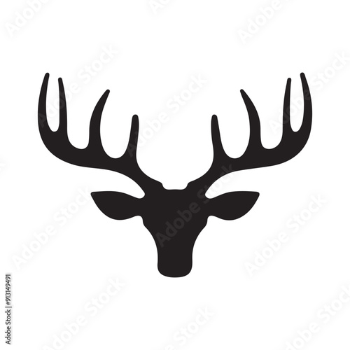 deer head silhouette