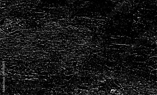 Scratched Grunge Urban Background Texture Vector. Dust Overlay Distress Grainy Grungy Effect. Distressed Backdrop Vector Illustration. Isolated Black on White Background. EPS 10.