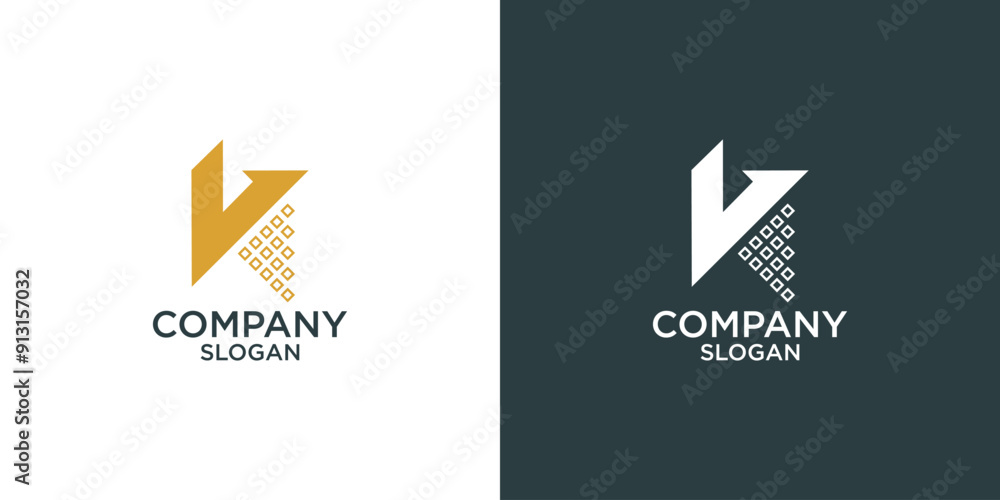 letter k abstract monogram logo vector design letter k abstract monogram logo vector design