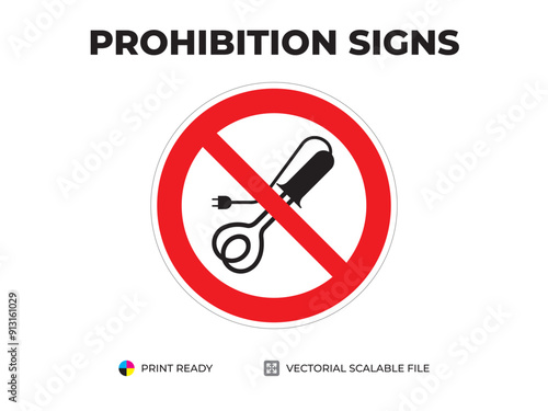 Prohibition signs. Indicatoare de interzicere. Запрещающие знаки. Use of heaters is prohibited. Interzisă utilizarea aparatelor de încălzire. Запрещается пользоваться нагревательными приборами (1)