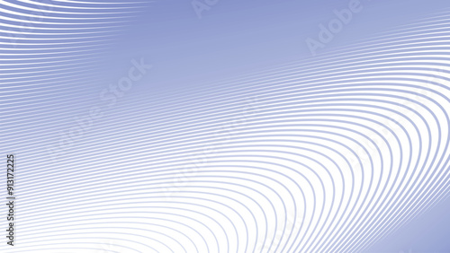 Bue wavy curve line abstract background