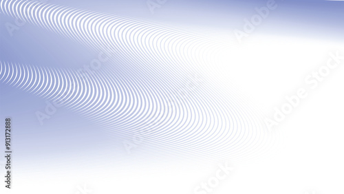 Bue wavy curve line abstract background